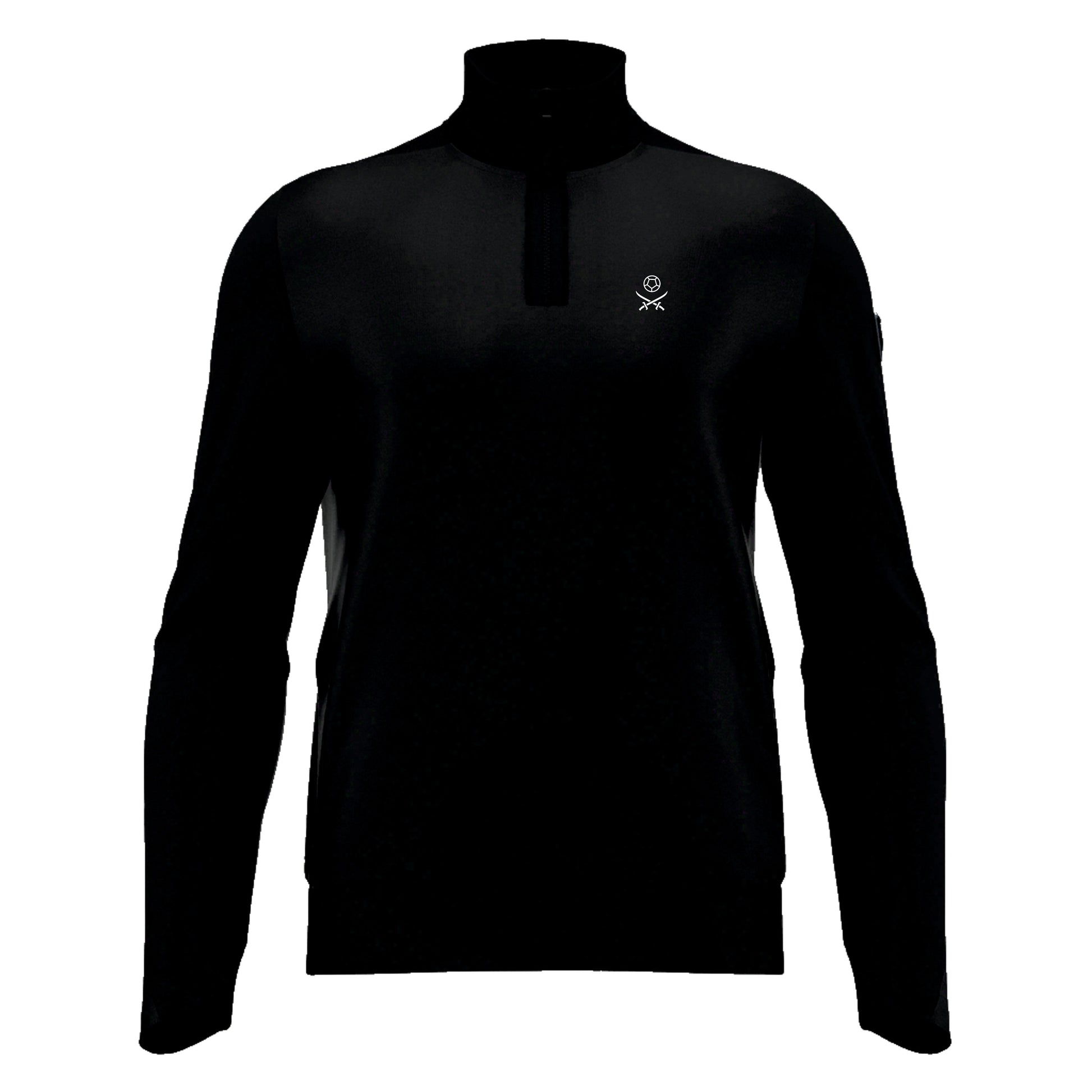 BEXHILL UNITED SNR ICON LUNARIS 1 / 4 ZIP BLACK