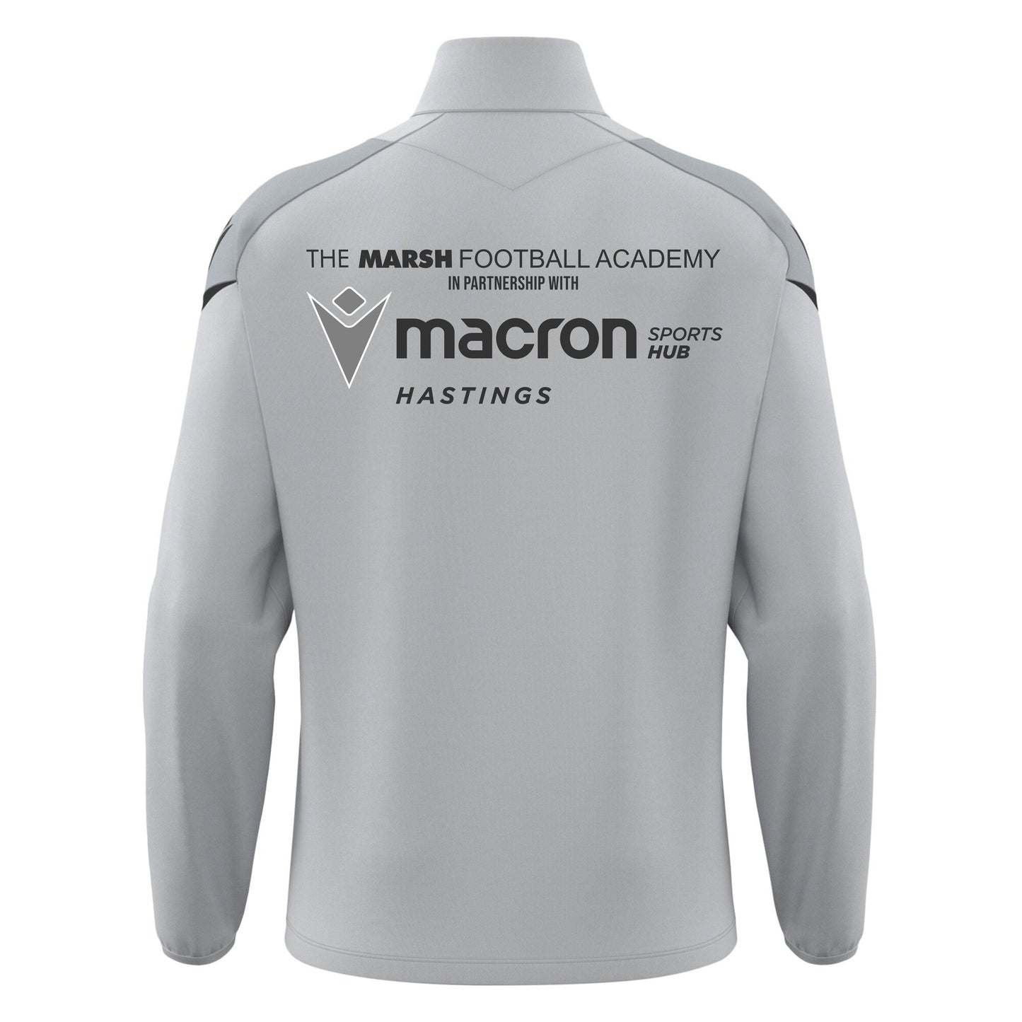 MARSH BOYS FOOTBALL ACADEMY HOLLOW 1/4 ZIP Macron Sports Hub Hastings