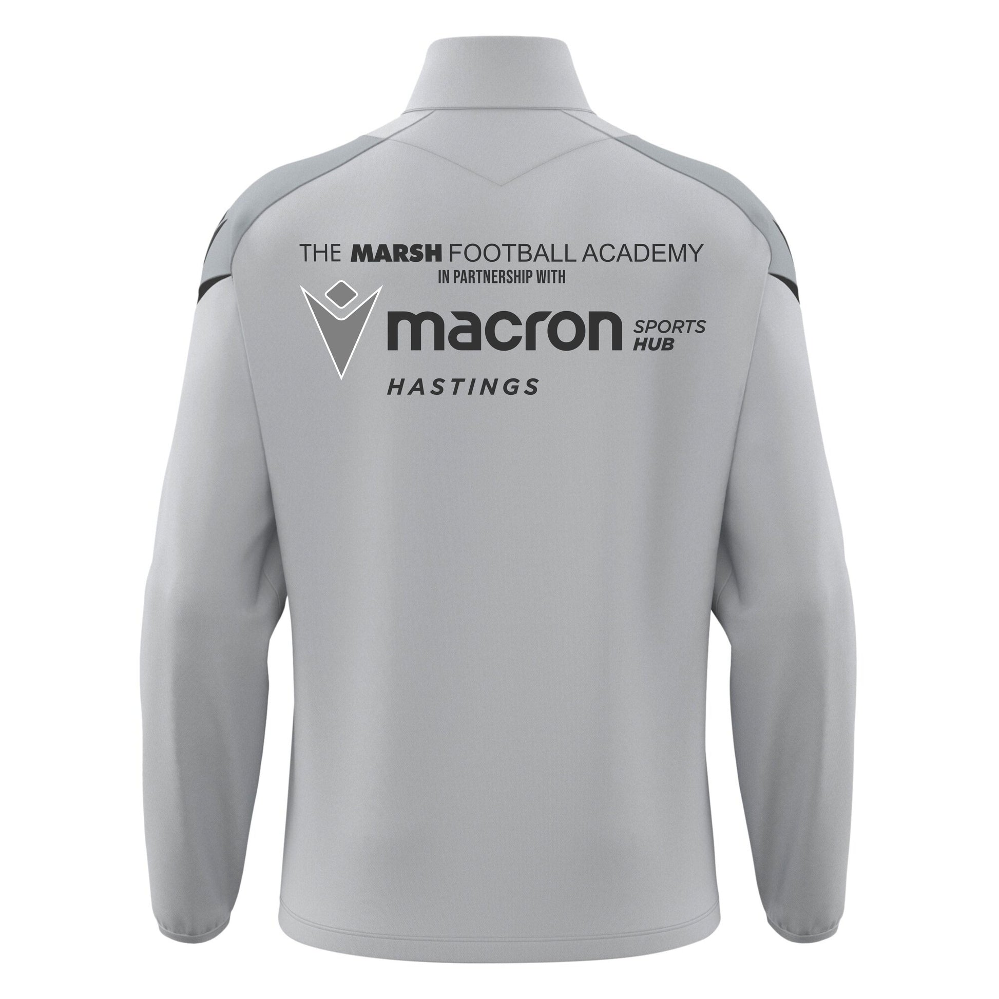 MARSH BOYS FOOTBALL ACADEMY HOLLOW 1/4 ZIP Macron Sports Hub Hastings