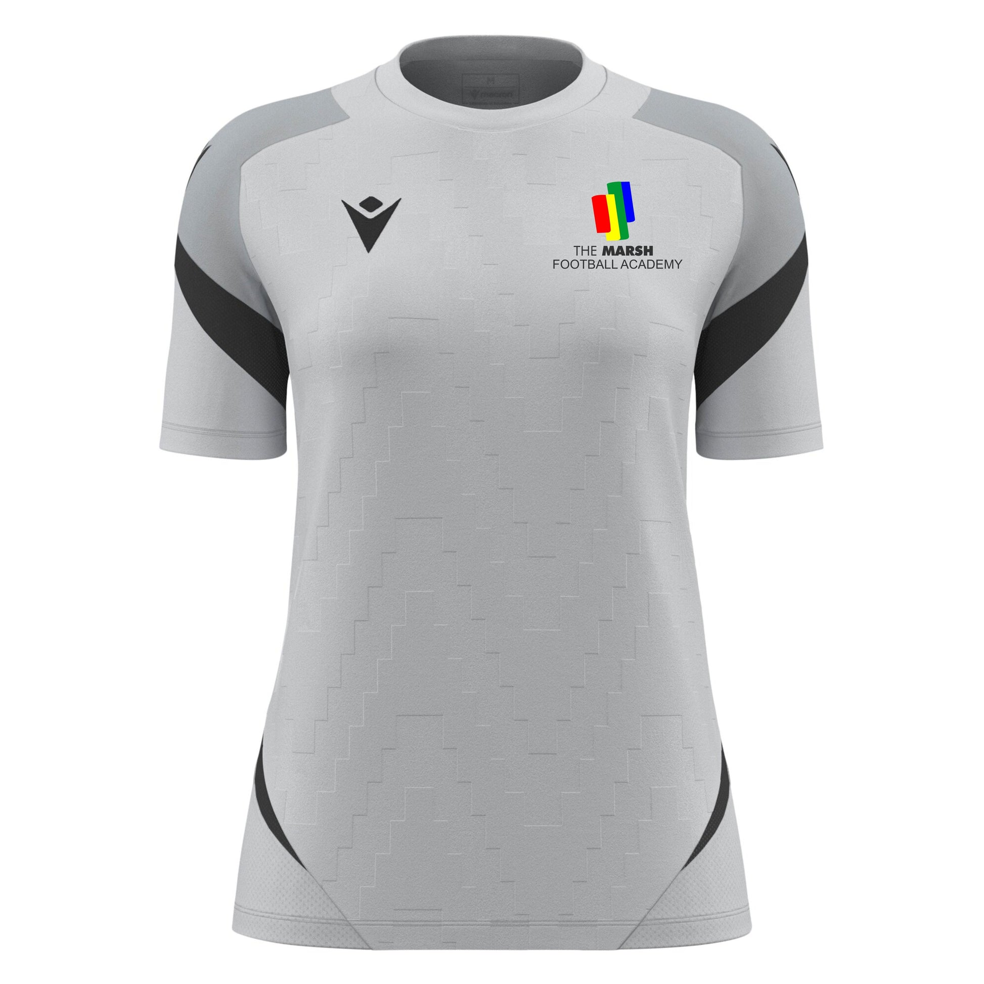 MARSH GIRLS FOOTBALL ACADEMY NAGA TEE - FEMALE CUT Macron Sports Hub Hastings