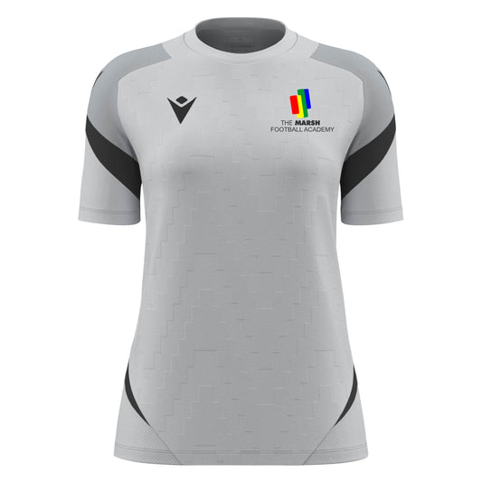 MARSH GIRLS FOOTBALL ACADEMY NAGA TEE - FEMALE CUT Macron Sports Hub Hastings