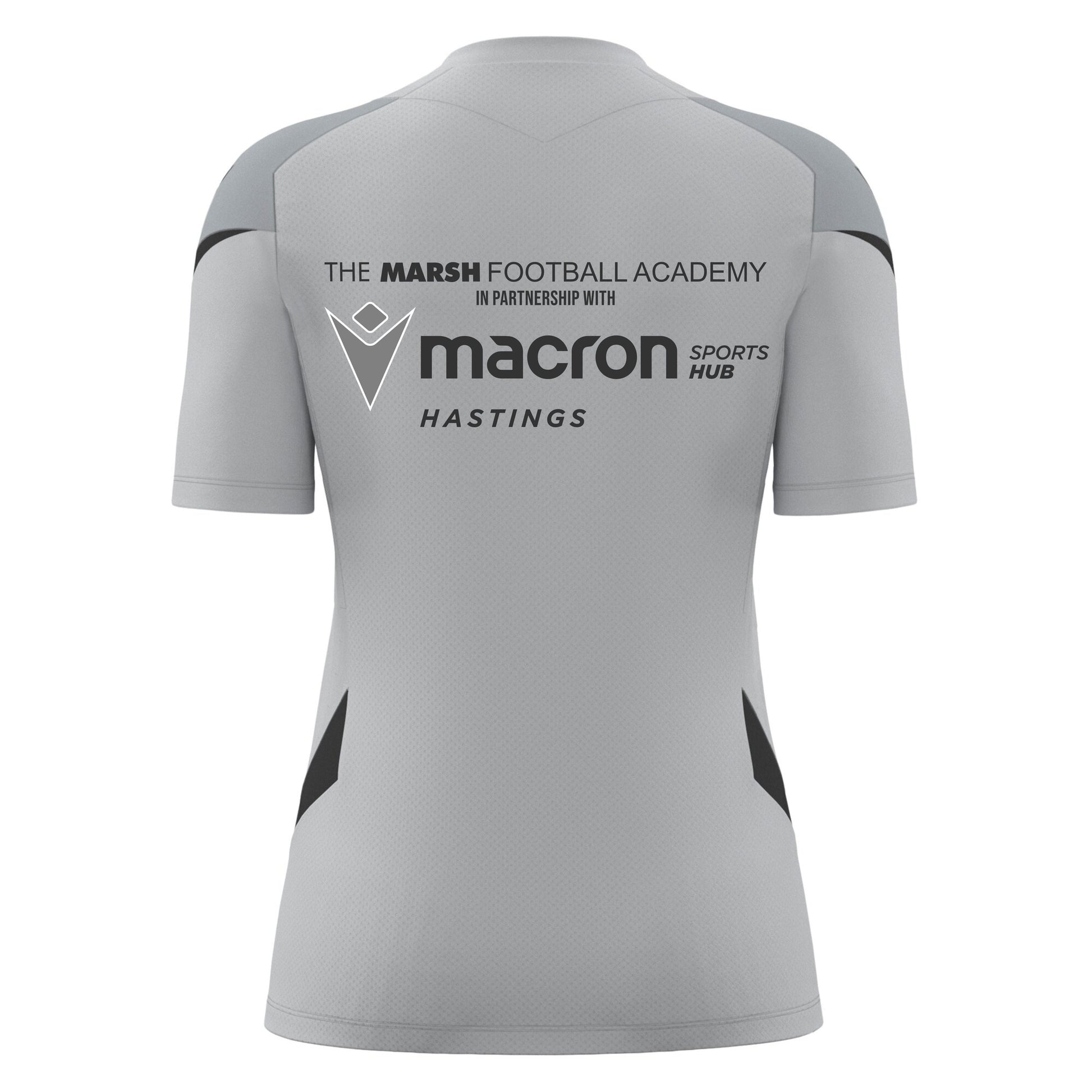 MARSH GIRLS FOOTBALL ACADEMY NAGA TEE - FEMALE CUT Macron Sports Hub Hastings