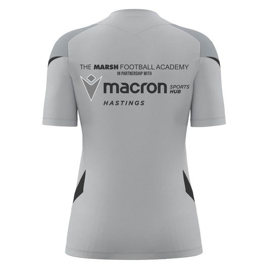 MARSH GIRLS FOOTBALL ACADEMY NAGA TEE - FEMALE CUT Macron Sports Hub Hastings