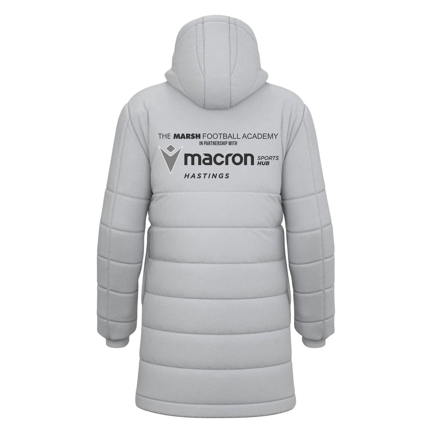 MARSH GIRLS FOOTBALL ACADEMY SUBZERO PADDED JACKET Macron Sports Hub Hastings