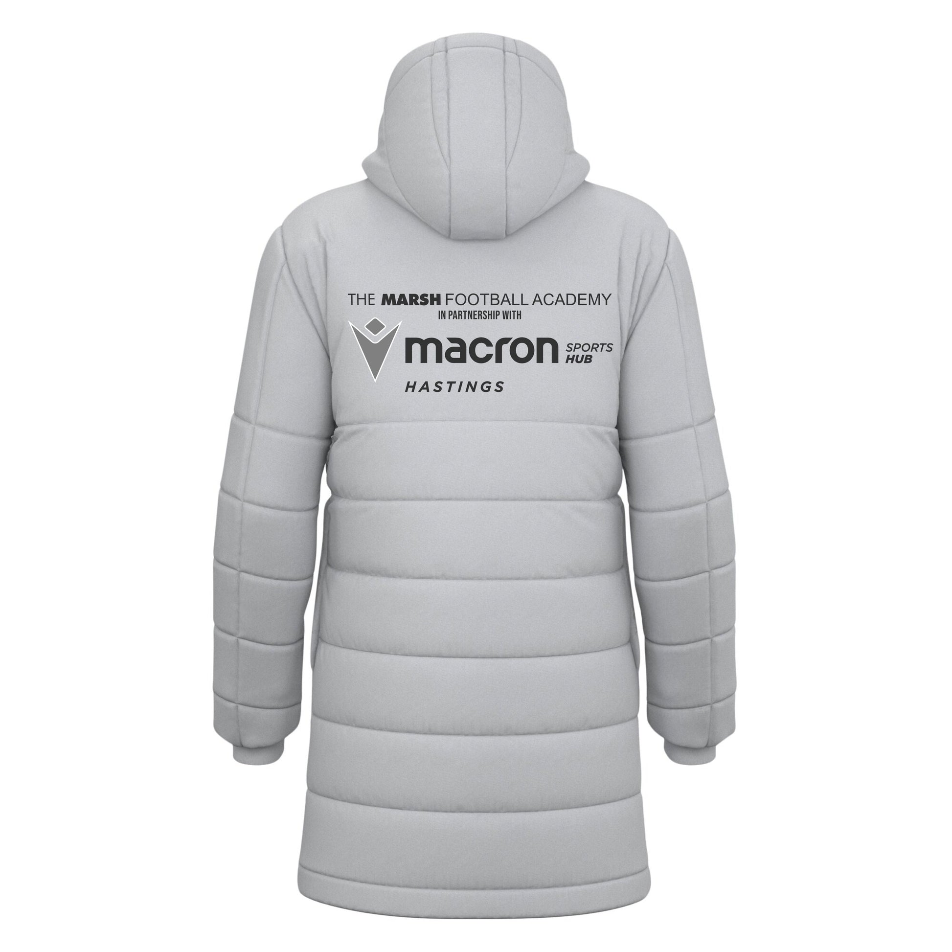 MARSH GIRLS FOOTBALL ACADEMY SUBZERO PADDED JACKET Macron Sports Hub Hastings