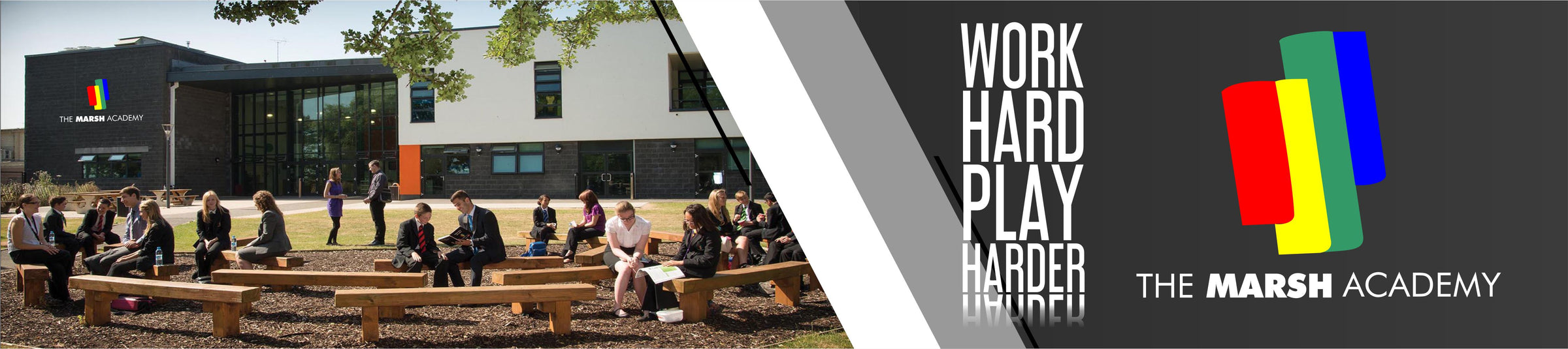 The Marsh Academy banner