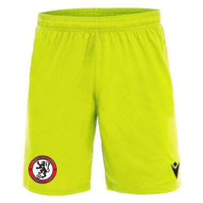 SNR MESA GOALKEEPER AWAY MATCHDAY SHORT NEON YELLOW