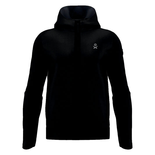 BEXHILL UNITED SNR ICON MIDNIGHT BLACK FULL ZIP HOODY