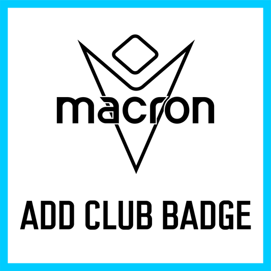 ADD CLUB BADGE Macron Sports Hub Hastings