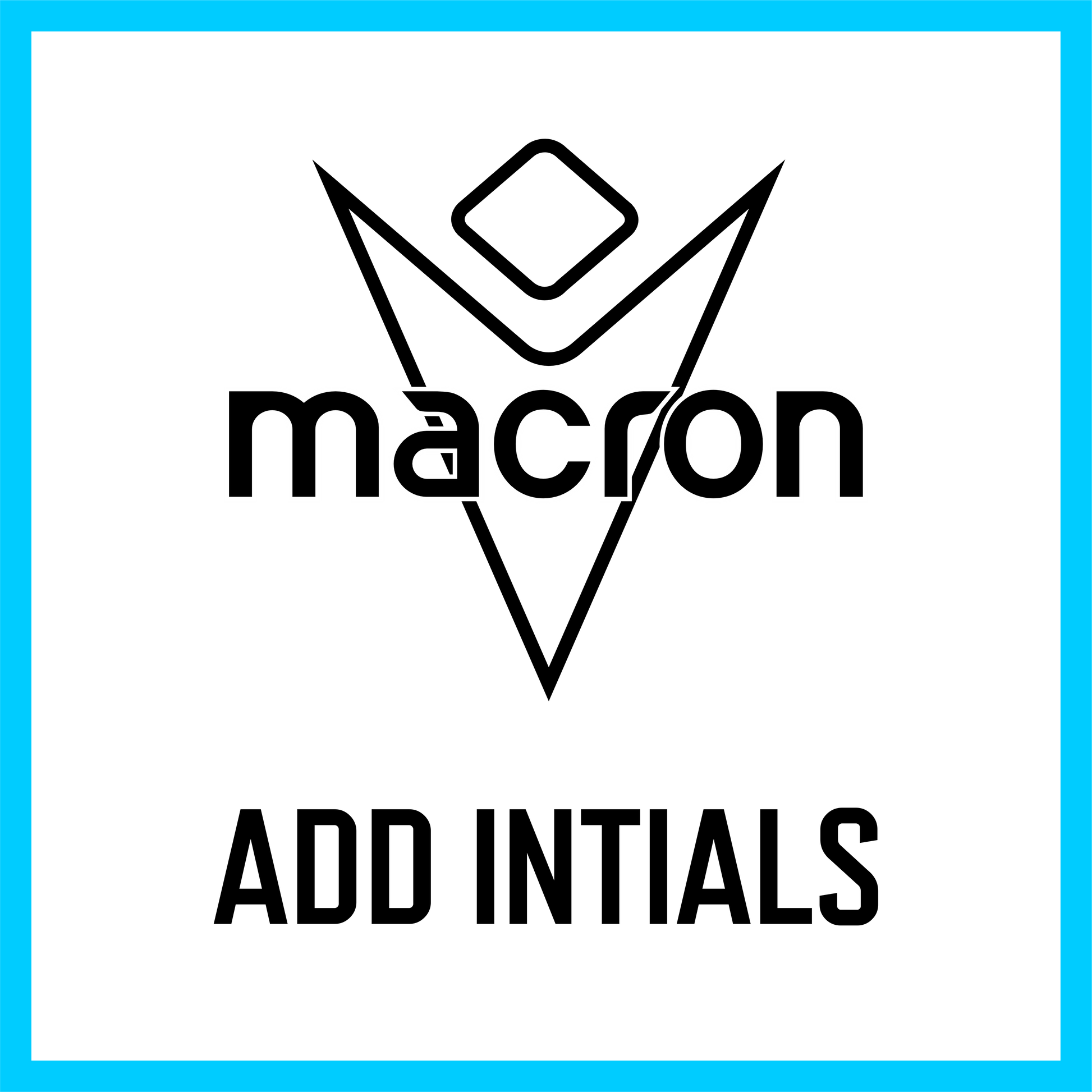 ADD INITIALS Macron Sports Hub Hastings
