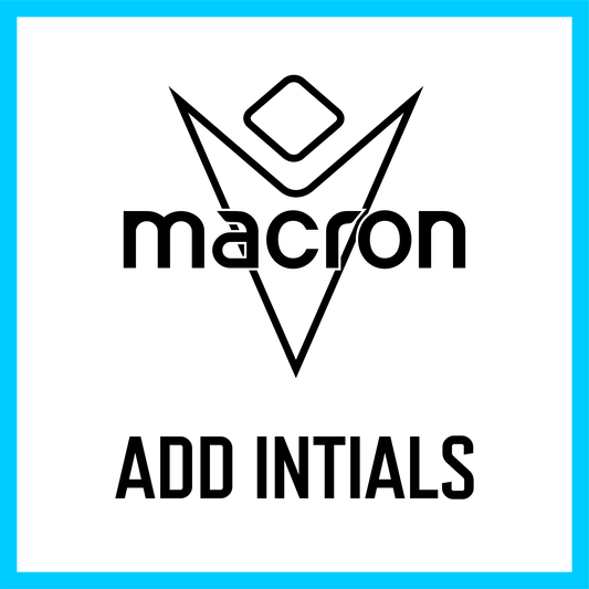 ADD INITIALS Macron Sports Hub Hastings