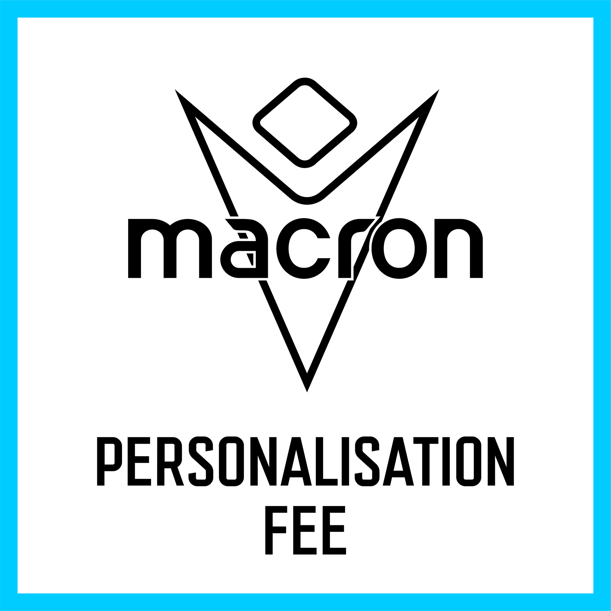 Personalisation fee (system) Macron Sports Hub Hastings