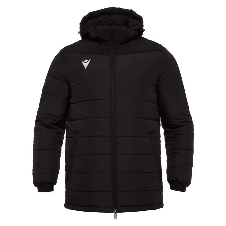ALL STARS COACHES NARVIK PADDED WINTER JACKET BLACK Macron Store Hastings