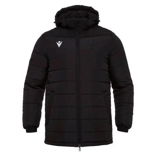ALL STARS COACHES NARVIK PADDED WINTER JACKET BLACK Macron Store Hastings