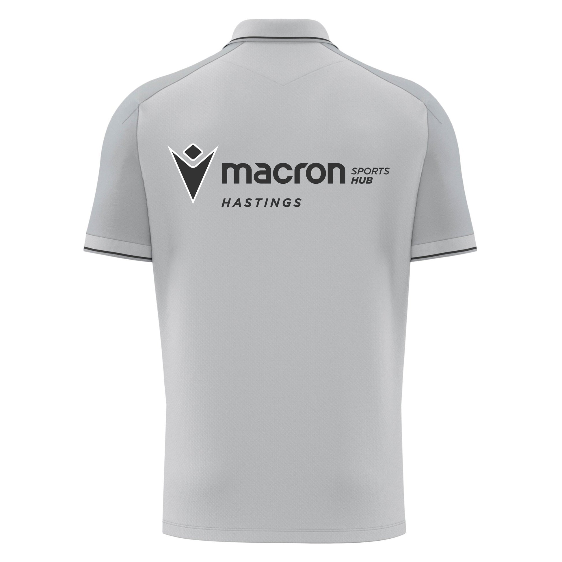 PEACEHAVEN & TELSCOMBE FC COACHES ECHOES POLO SHIRT Macron Sports Hub Hastings