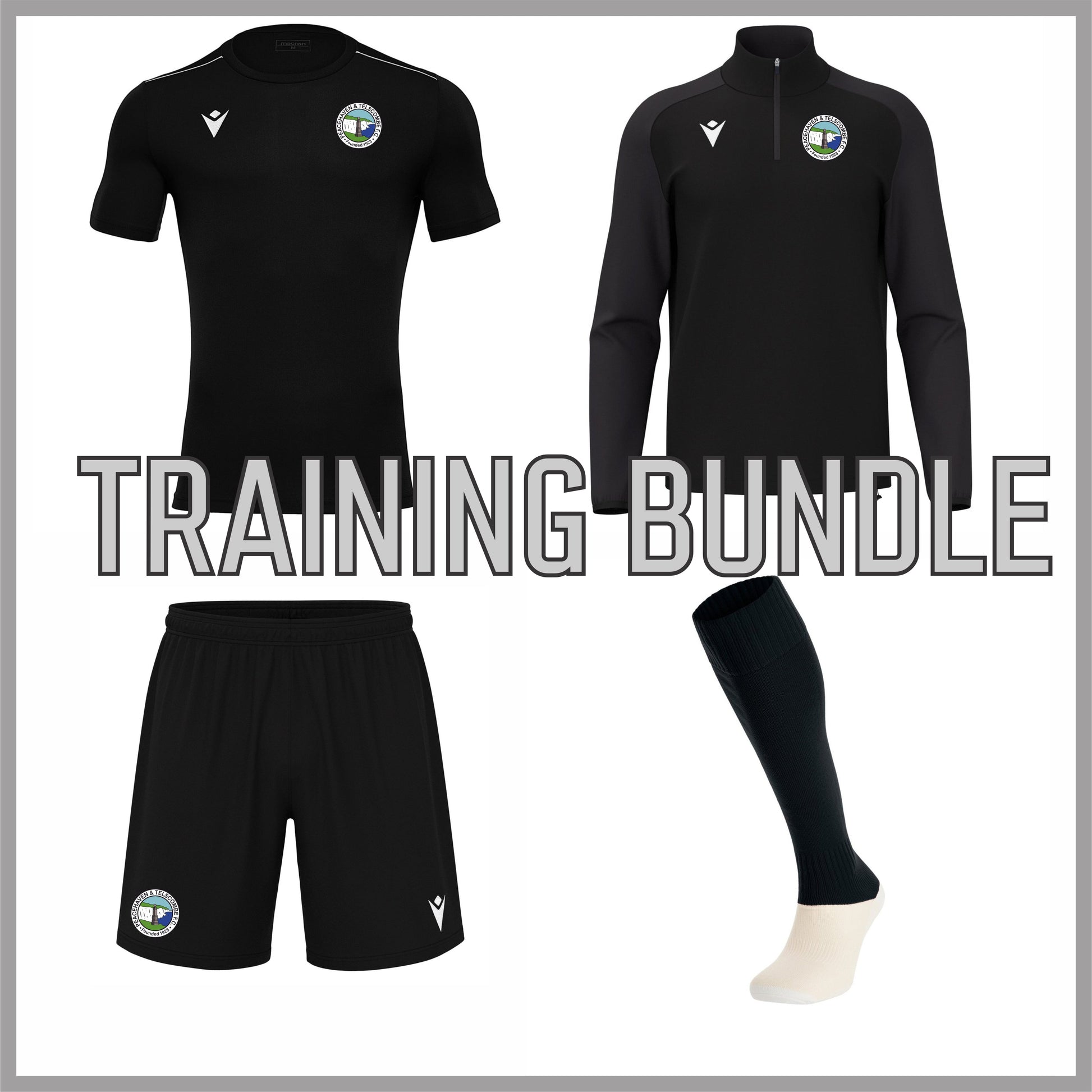 SNR – PEACEHAVEN & TELSCOMBE TRAINING BUNDLE Macron Sports Hub Hastings
