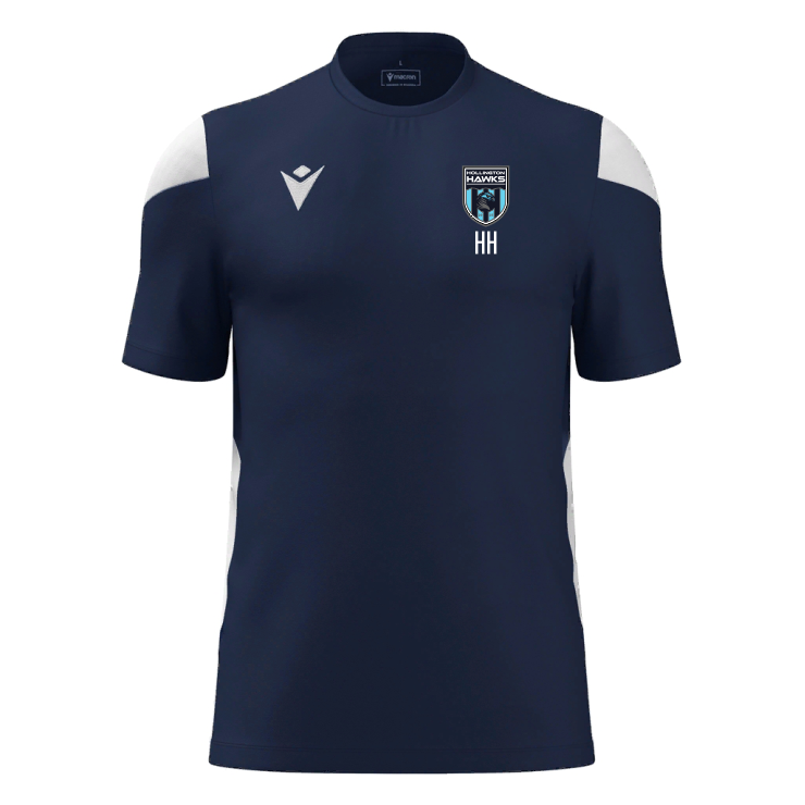 HOLLINGTON HAWKS FC JNR POLIS NAVY TRAINING TEE