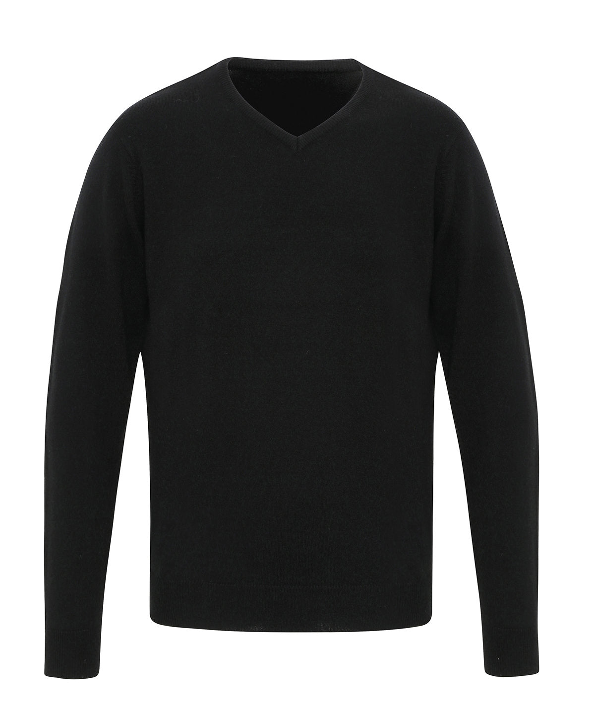 PUBLIC SERVICES STUDENT BLACK V-NECK KNITTED JUMPER