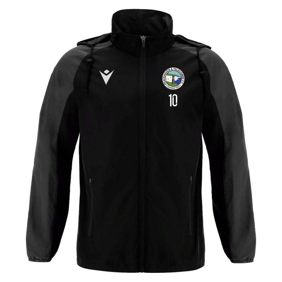SNR PEACEHAVEN & TELSCOMBE FC ELBRUS RAIN JACKET Macron Store Hastings