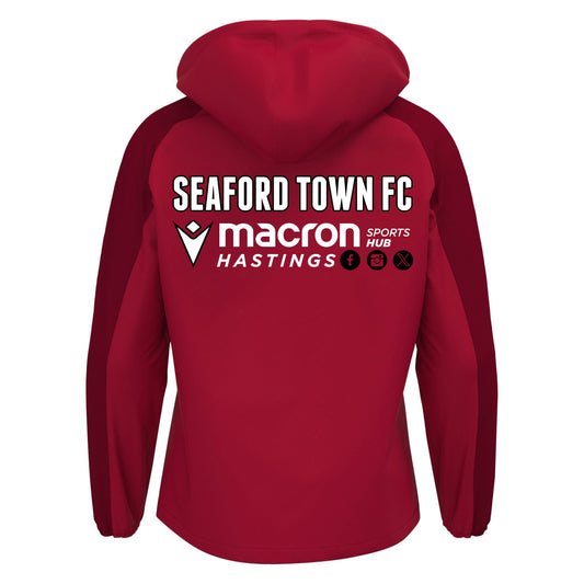 SEAFORD TOWN FC SNR PLAYERS ELBRUS SHOWER JACKET Macron Sports Hub Hastings