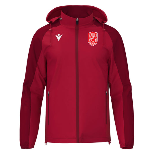 SEAFORD TOWN FC SNR PLAYERS ELBRUS SHOWER JACKET Macron Sports Hub Hastings