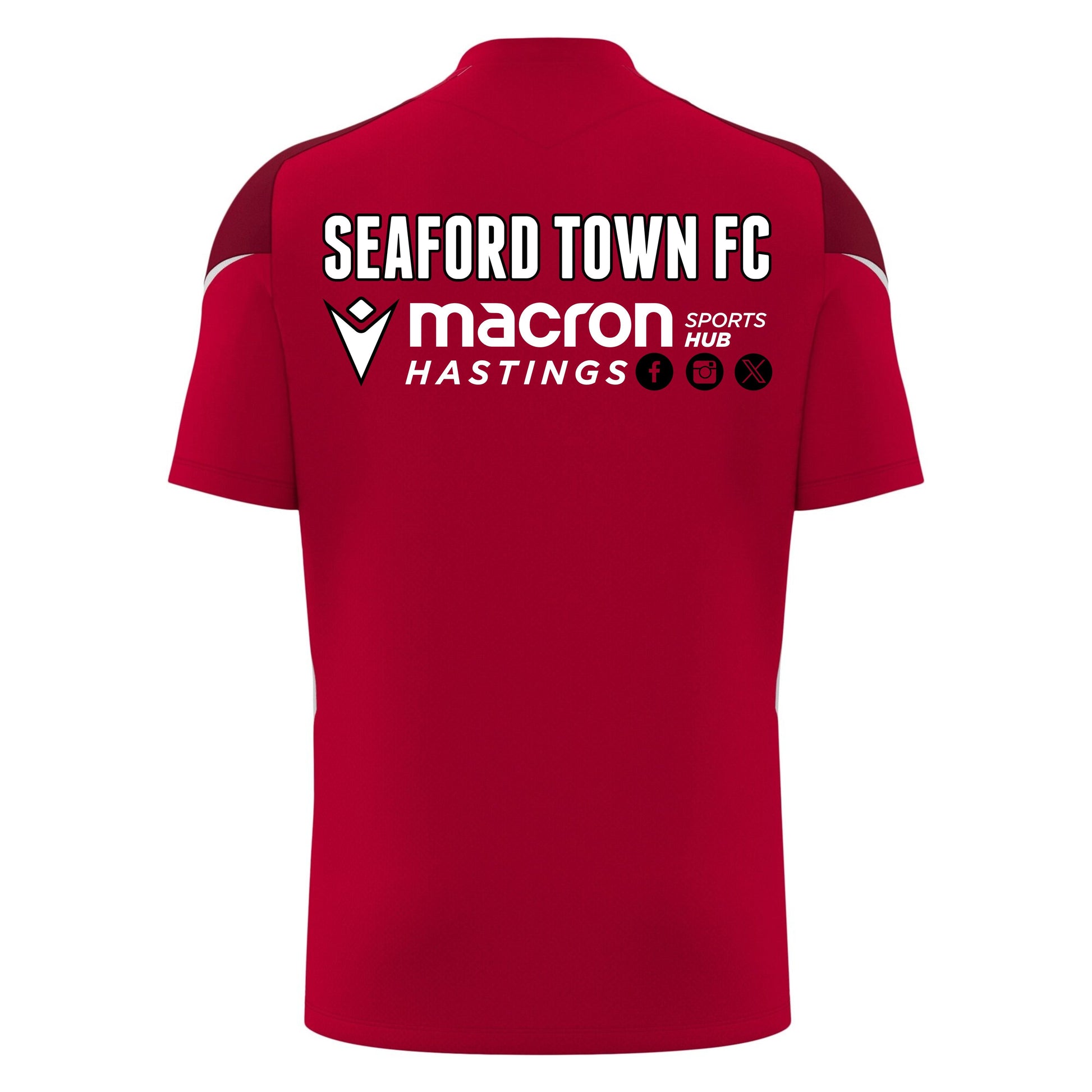 SEAFORD TOWN FC SNR PLAYERS TOTEM TRAINING TEE Macron Sports Hub Hastings