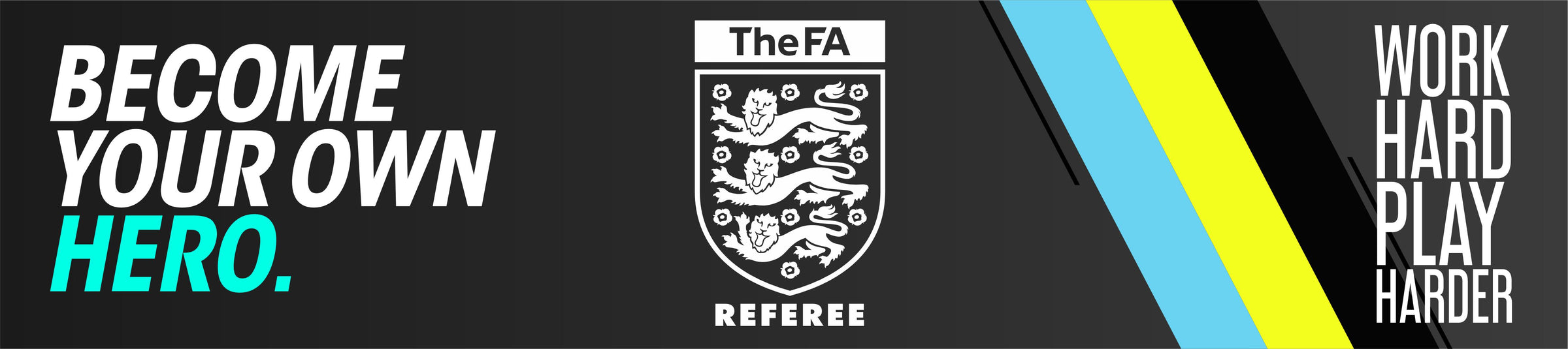 The FA Referee Shop banner