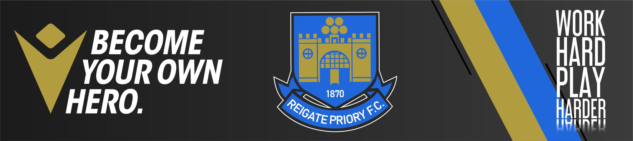 Reigate Priory FC banner