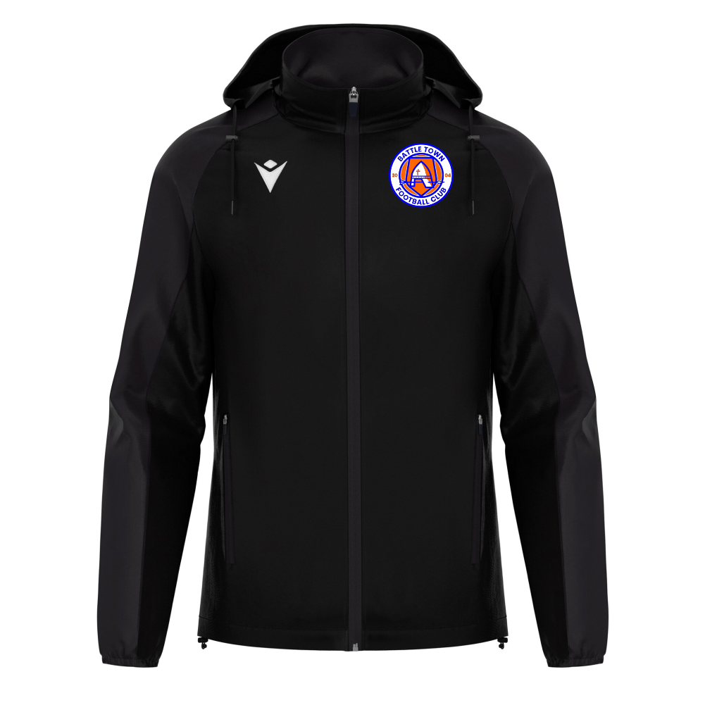 BATTLE TOWN FC COACHES RIVENDELL RAINJACKET Macron Store Hastings
