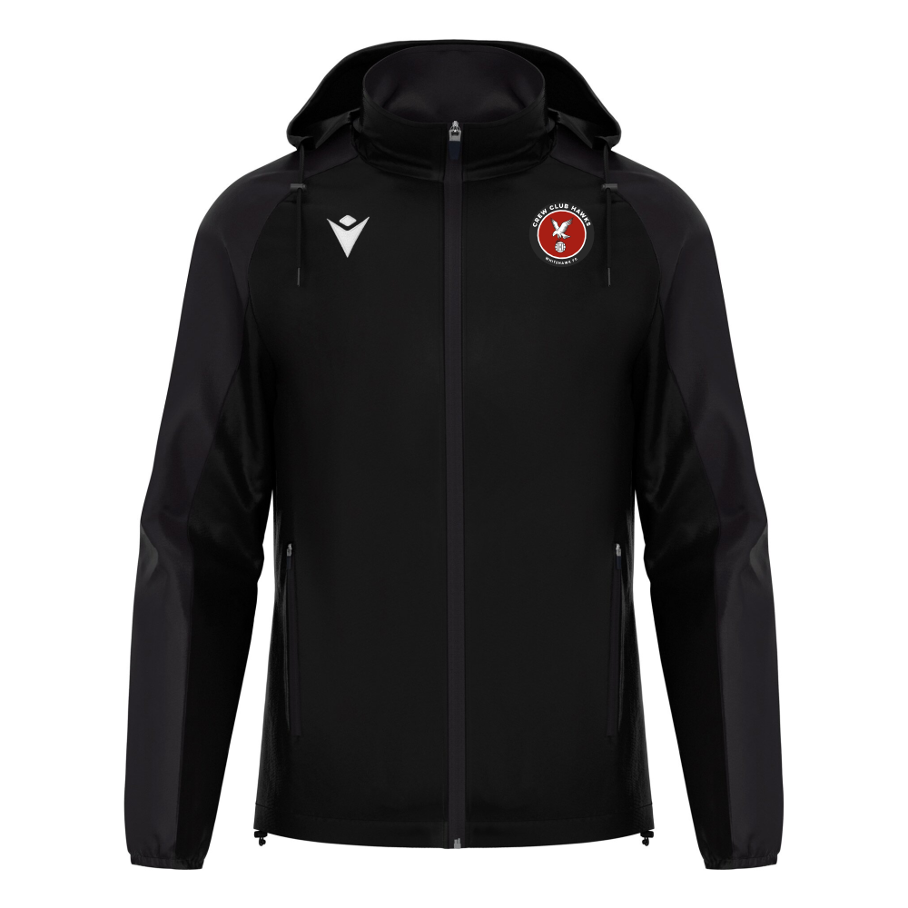 CREW CLUB HAWKS COACHES RIVENDELL RAINJACKET Macron Store Hastings