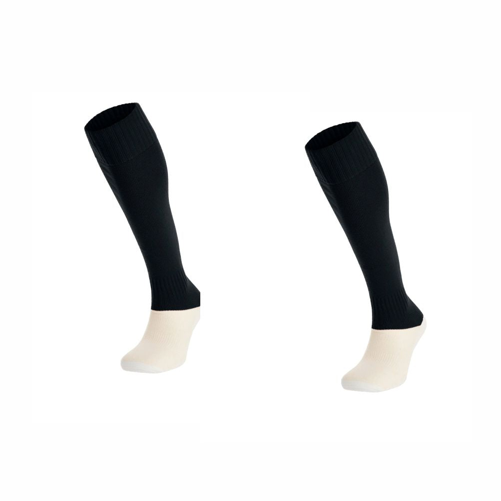 GIRLS BLACK ROUND EVO MATCH SOCKS Macron Store Hastings