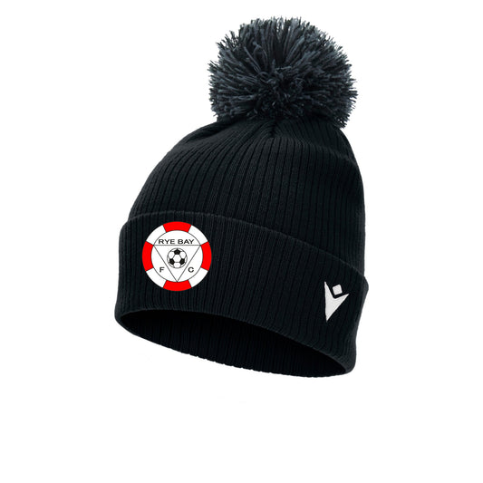 RYE BAY FC SNOW BOBBLE HAT - AVAILABLE IN 2 COLOURS Macron Sports Hub Hastings