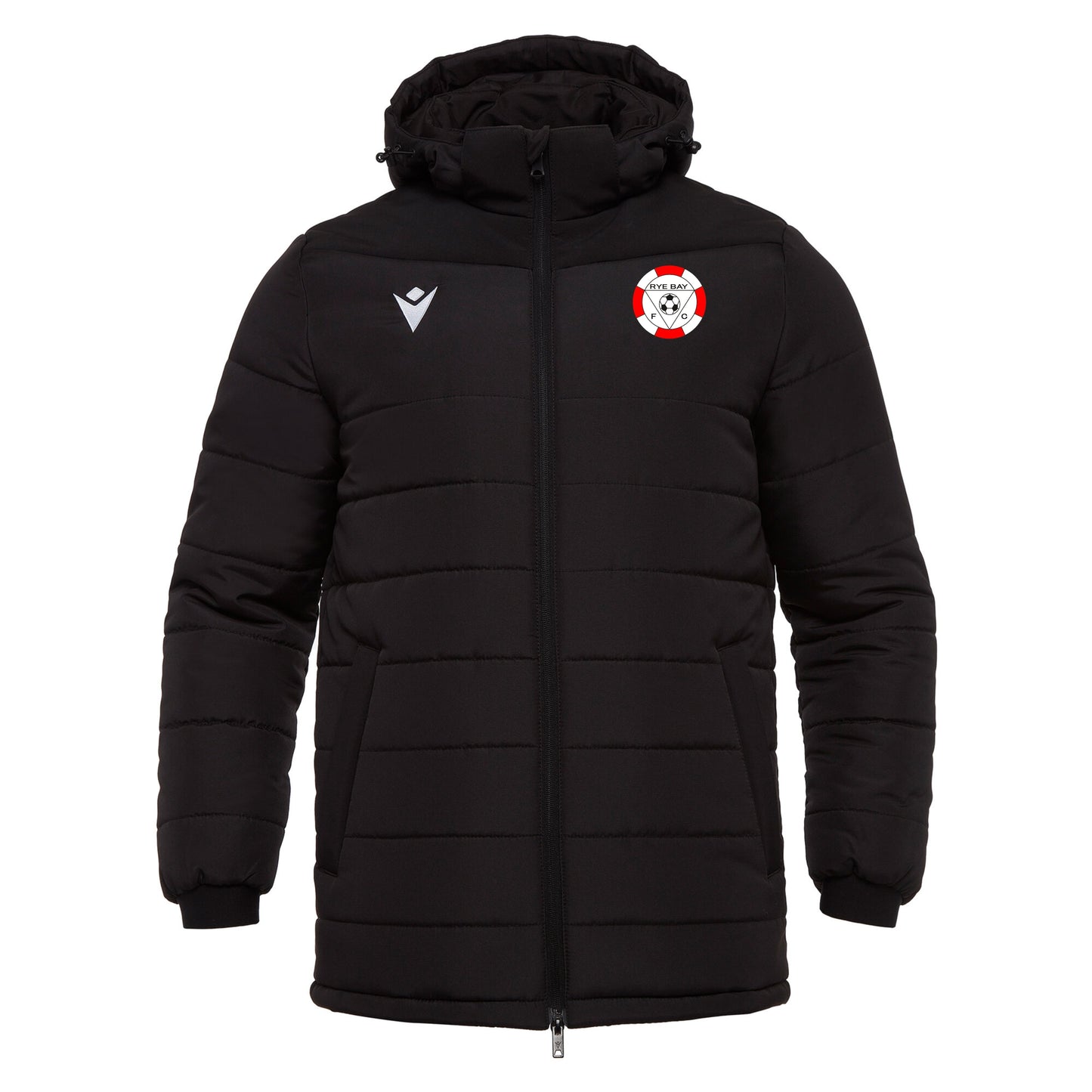 RYE BAY FC COACHES NARVIK PADDED JACKET Macron Sports Hub Hastings