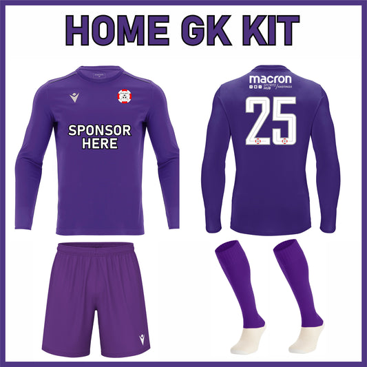 RYE BAY FC SNR HOME GK MATCH KIT Macron Sports Hub Hastings