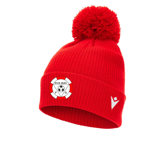 RYE BAY FC SNOW BOBBLE HAT - AVAILABLE IN 2 COLOURS Macron Sports Hub Hastings