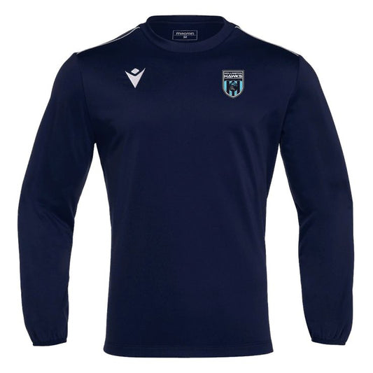 HOLLINGTON HAWKS FC  JNR NAVY SALZACH CASUAL SWEATER