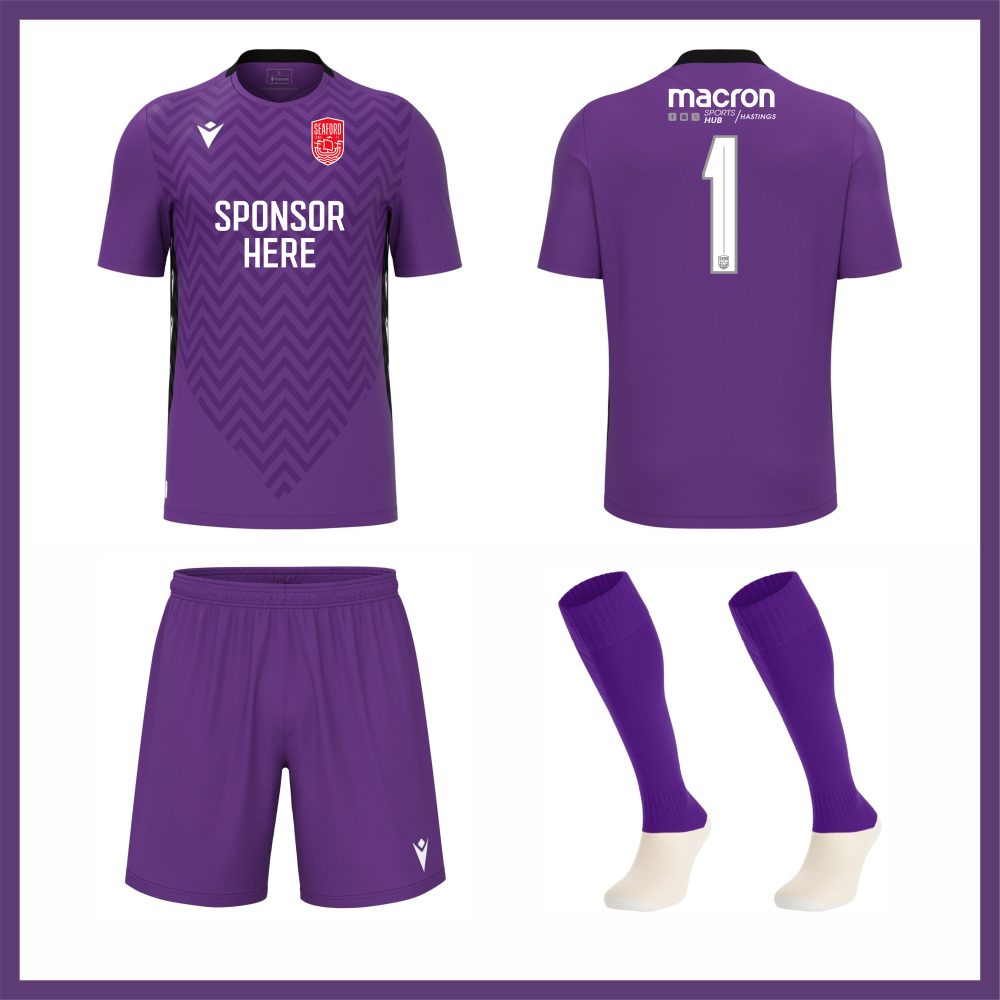 SNR SEAFORD TOWN FC AWAY GK KIT Macron Sports Hub Hastings