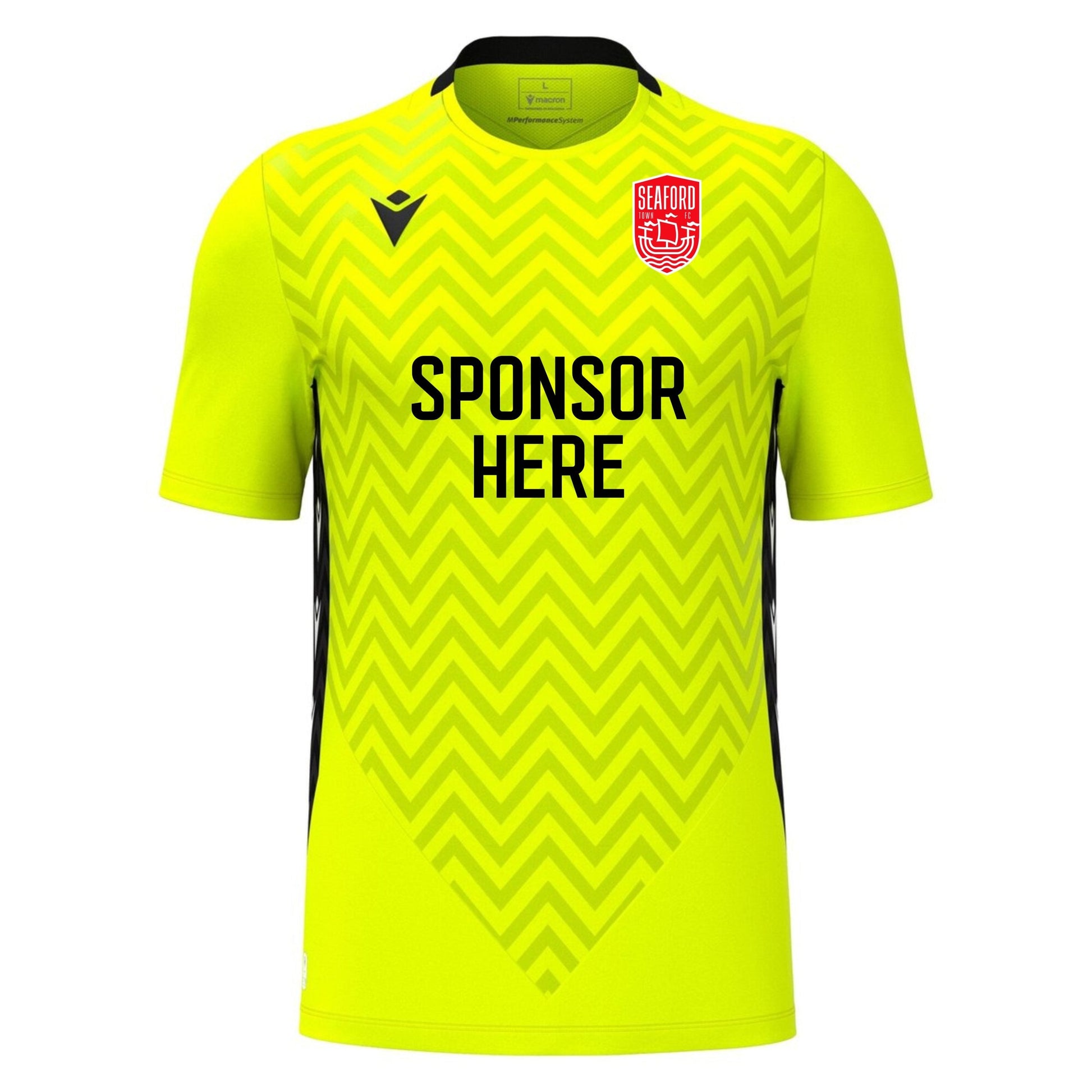JNR SEAFORD TOWN FC HOME GK SHIRT Macron Store Hastings
