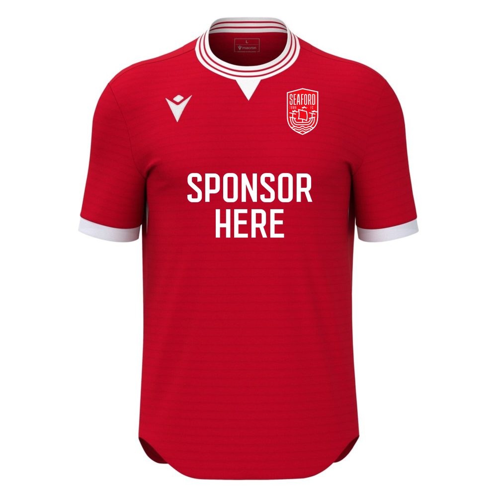 SNR SEAFORD TOWN FC HOME MATCH KIT Macron Sports Hub Hastings