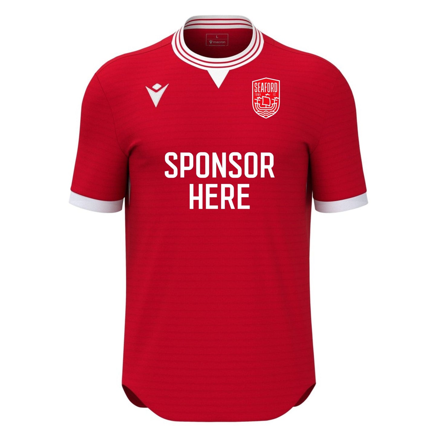 SNR SEAFORD TOWN FC HOME MATCH DAY SHIRT Macron Store Hastings