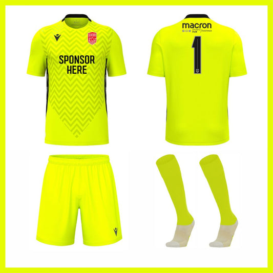 SNR SEAFORD TOWN FC HOME GK KIT Macron Sports Hub Hastings