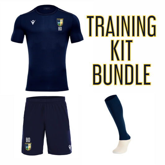JNR SEDLESCOMBE RANGERS FC TRAINING KIT BUNDLE