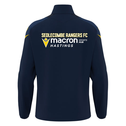 SEDLESCOMBE RANGERS COACHES HOLLOW 1/4 ZIP Macron Sports Hub Hastings