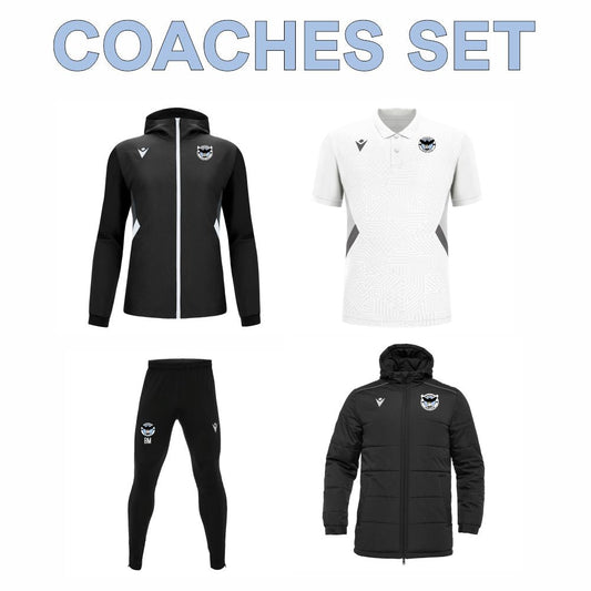 CROWHURST FC COACHES FULL MSH SET Macron Store Hastings