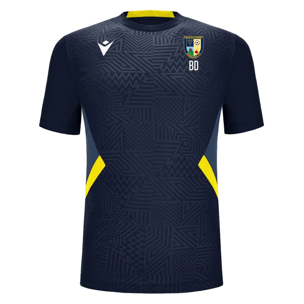 SEDLESCOMBE RANGERS FC COACHES SHEDIR TRAINING SHIRT