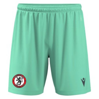 SNR SKARA GOALKEEPER HOME MATCHDAY SHORT TURQUOISE Macron Store Hastings