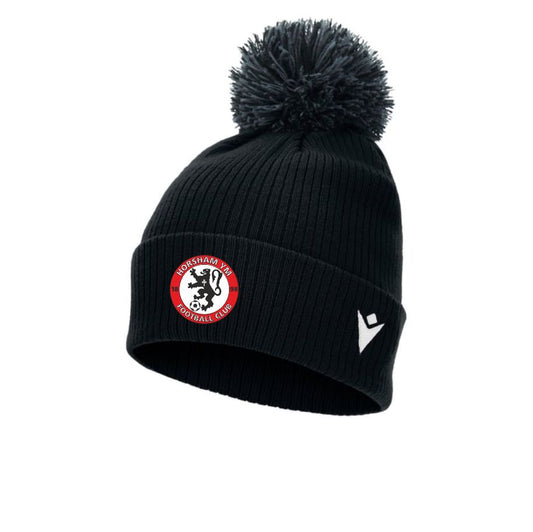 SNOW POM POM HAT BLACK