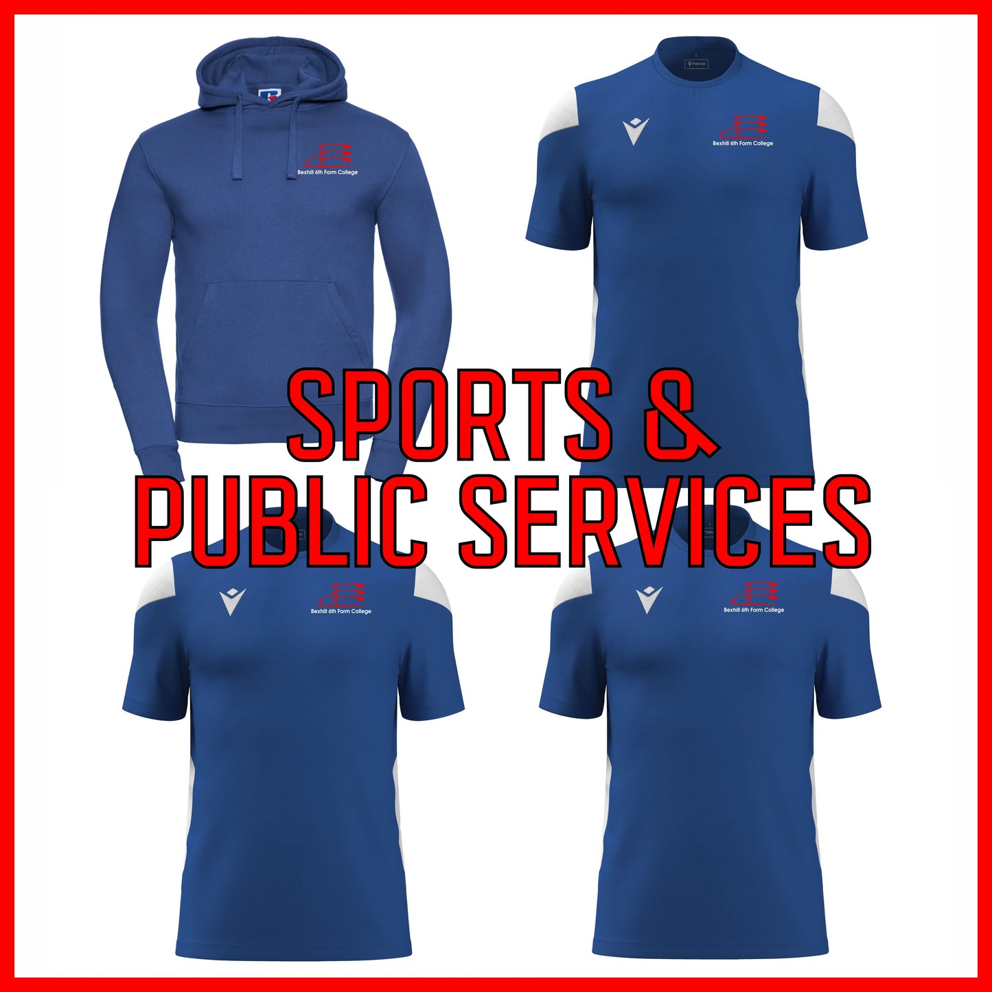 SPORTS AND PUBLIC SERVICES BUNDLE Macron Sports Hub Hastings