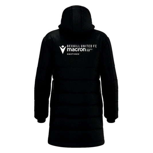 BEXHILL UNITED SNR SUBZERO COAT BLACK