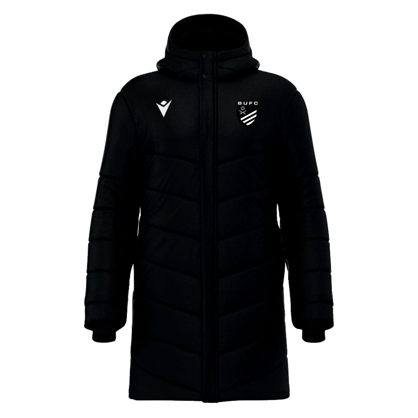 BEXHILL UNITED SNR SUBZERO COAT BLACK